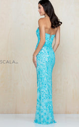 4 of 4 Scala 60212 Dress Turquoise