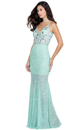 1 of 4 Scala 60217 Dress Mint