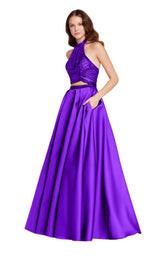 1 of 2 Alyce 60223 Black-Plum