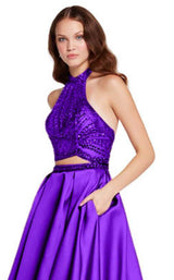 2 of 2 Alyce 60223 Black-Plum