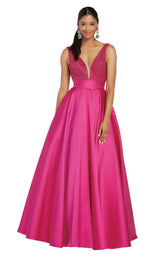 5 of 12 Alyce 60224 Fuchsia
