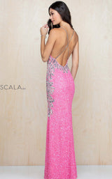 6 of 6 Scala 60225 Dress Strawberry-Silver