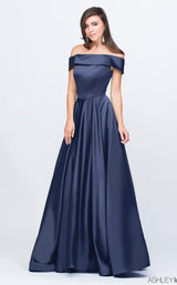 6 of 6 Ashley Lauren 1139 Navy