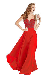 2 of 8 Alyce 60352 Red Solid