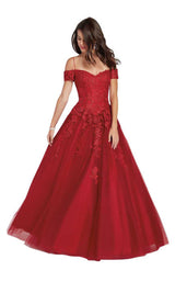 2 of 4 Alyce 60376 Claret