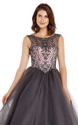 3 of 4 Alyce 60378 Smoke-Rosewater