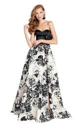 1 of 4 Alyce 60438 Black-French-Vanilla