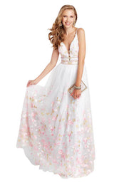 1 of 4 Alyce 60464 Diamond White