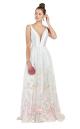 1 of 4 Alyce 60465 Diamond White