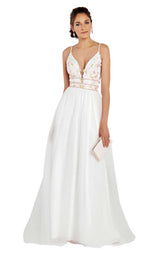 1 of 4 Alyce 60466 Diamond-White-Pink