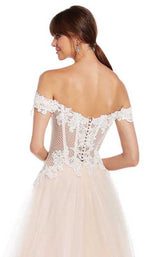 4 of 4 Alyce 60473 Ivory/Pink