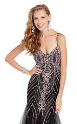 2 of 4 Alyce 60526 Black/Rose Gold