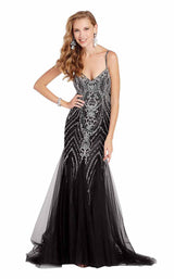 1 of 4 Alyce 60526 Black/Rose Gold