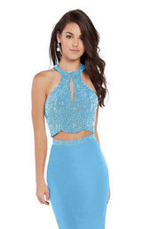 4 of 6 Alyce 60541 Light Blue/Silver