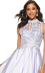 3 of 4 Alyce 60616 Dress Ice-Lilac