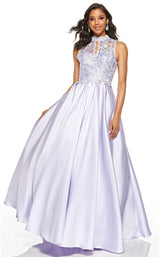 1 of 4 Alyce 60616 Dress Ice-Lilac