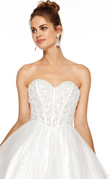 3 of 4 Alyce 60618 Dress Diamond-White