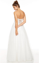 2 of 4 Alyce 60618 Dress Diamond-White