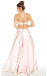 3 of 6 Alyce 60621 Dress French-Pink