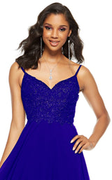 7 of 8 Alyce 60638 Dress Sapphire