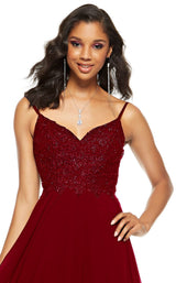 6 of 8 Alyce 60638 Dress Wine