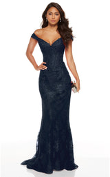 2 of 8 Alyce 60650 Dress Midnight