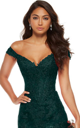 7 of 8 Alyce 60650 Dress Peacock