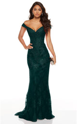 3 of 8 Alyce 60650 Dress Peacock