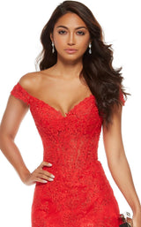 5 of 8 Alyce 60650 Dress Red