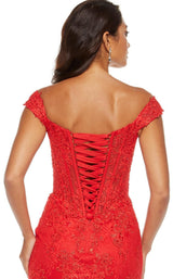 8 of 8 Alyce 60650 Dress Red