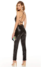 3 of 6 Alyce 60821 Jumpsuit Black