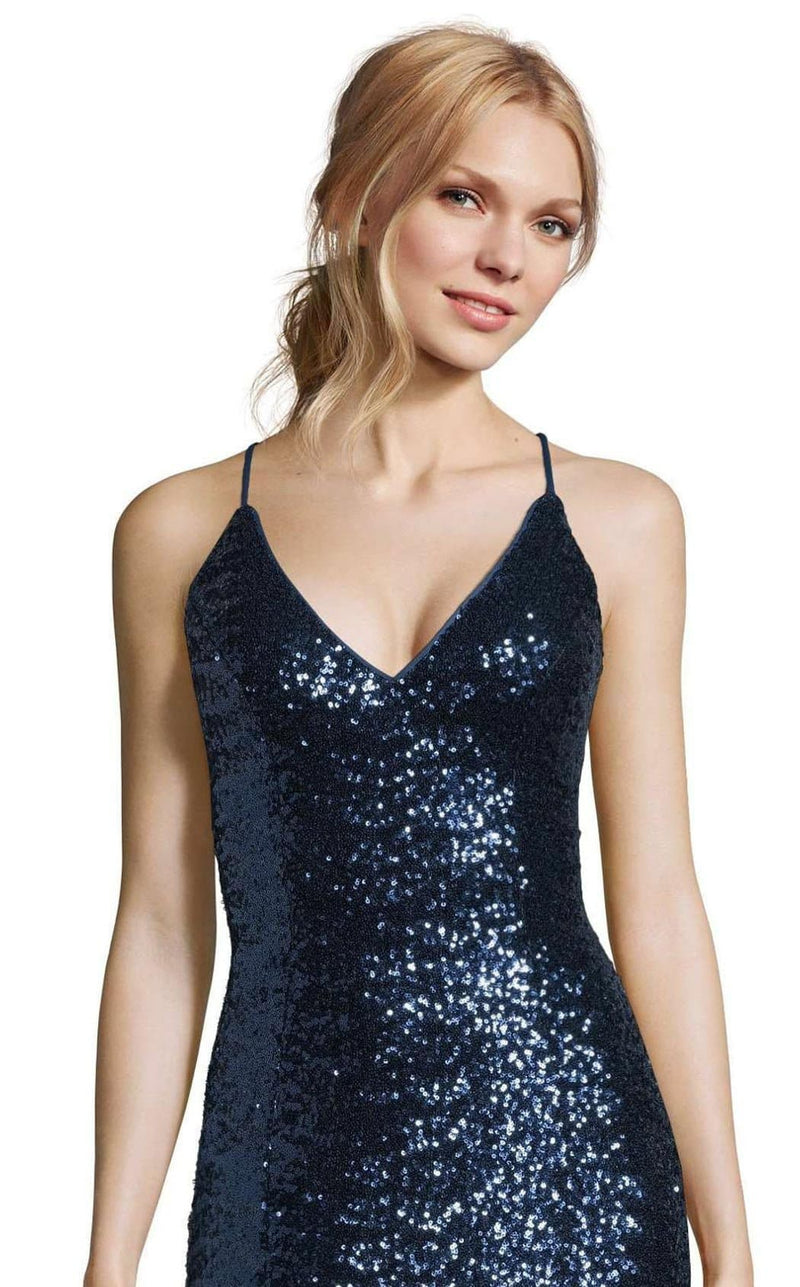 Alyce 60822 Dress Blue-Coral