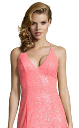 Alyce 60823 Dress Hyper-Pink
