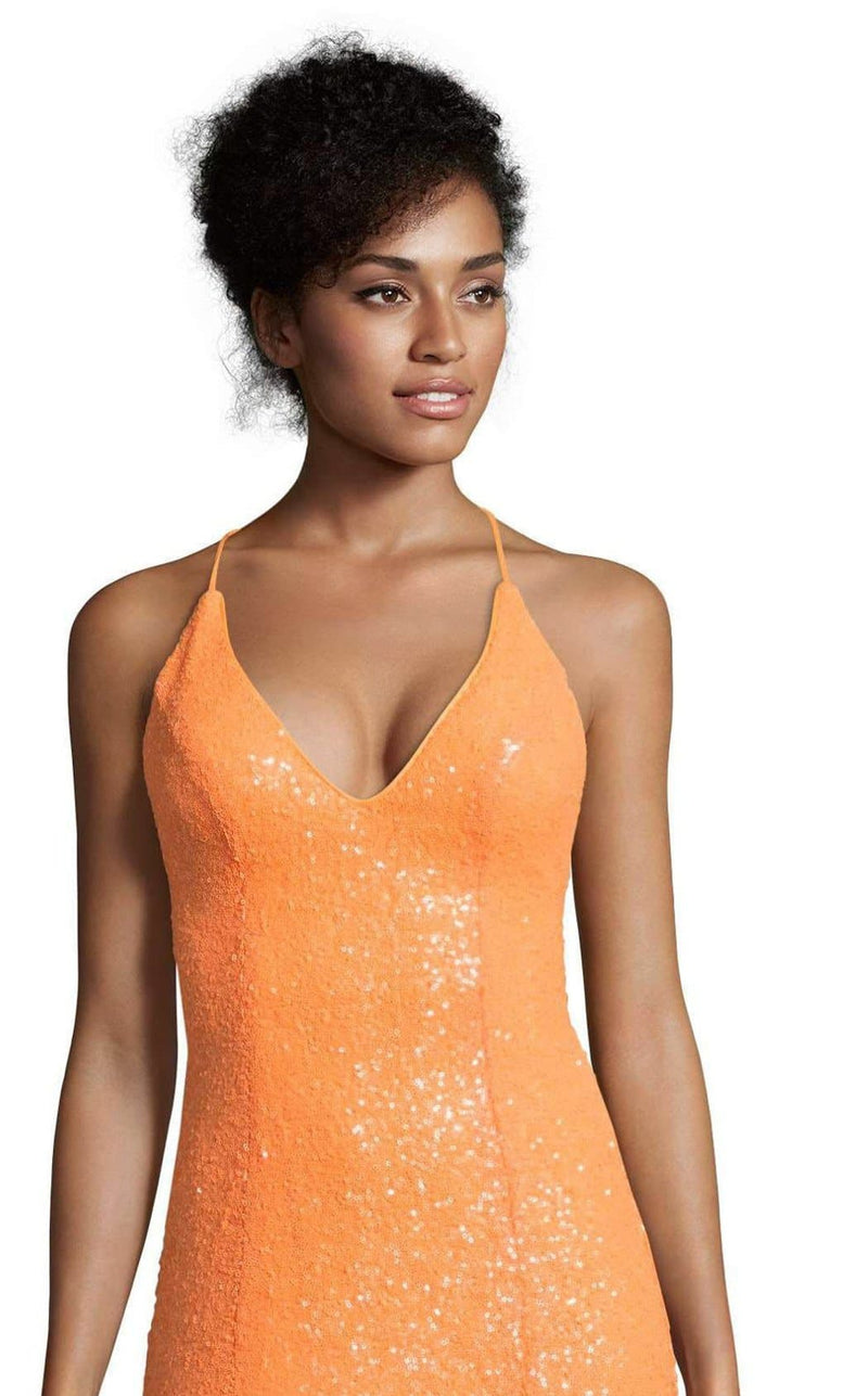 Alyce 60823 Dress Tangerine