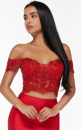 6 of 8 Alyce 60863 Dress Red