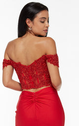 8 of 8 Alyce 60863 Dress Red