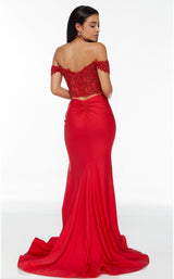4 of 8 Alyce 60863 Dress Red