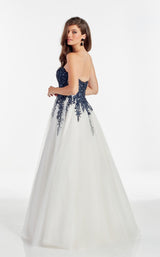 2 of 4 Alyce 60890 Midnight-Diamond-White