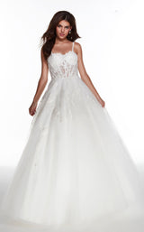 3 of 12 Alyce 60895 Diamond-White-Solid