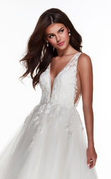 6 of 8 Alyce 60896 Diamond-White-Solid