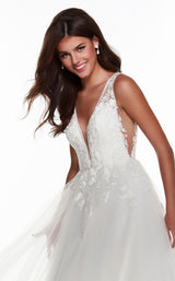 7 of 8 Alyce 60896 Diamond-White-Solid