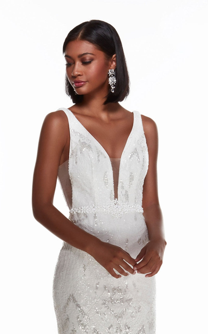 Alyce 60940 Diamond White