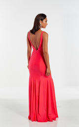 2 of 4 Alyce 60956 Dress Watermelon