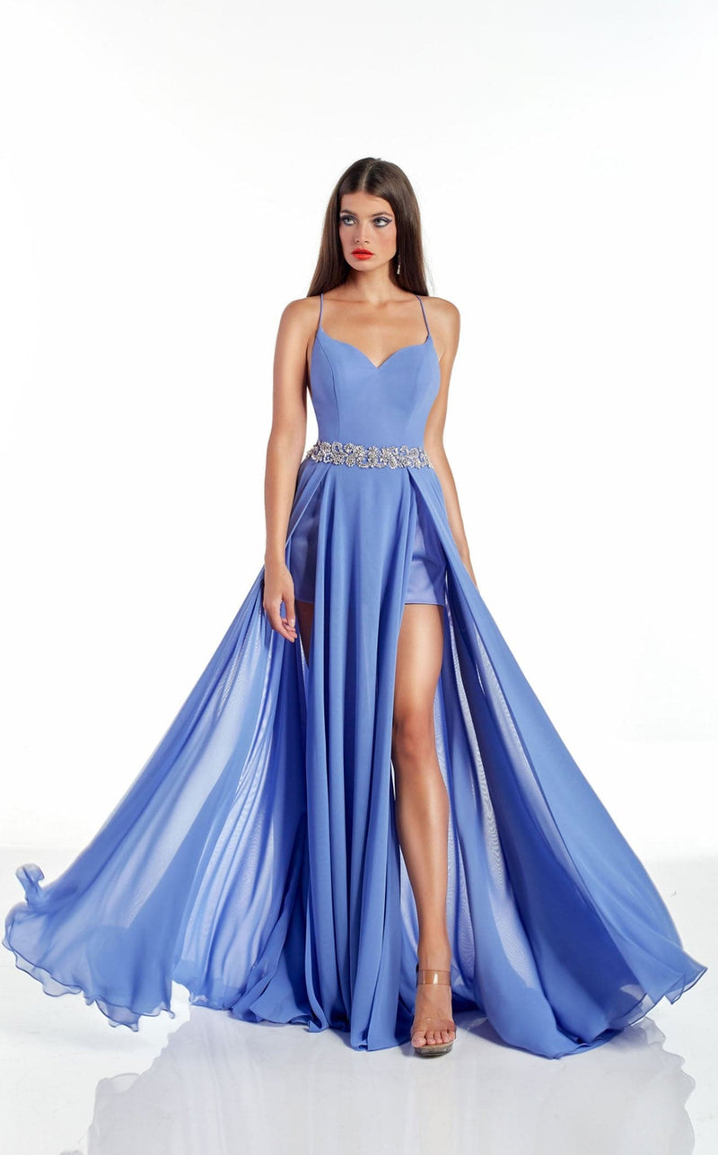 Alyce 60959 Dress Blue-Iris