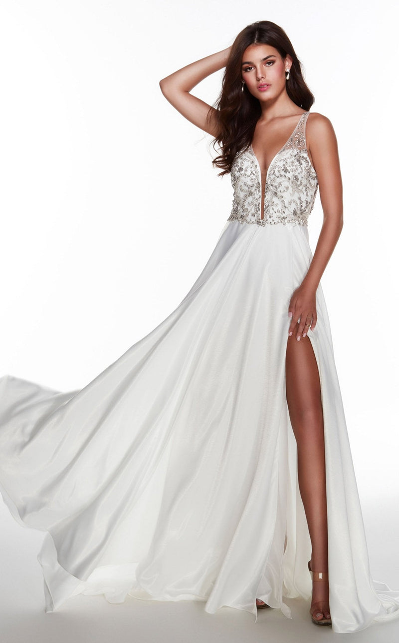 Alyce 60974 Diamond White