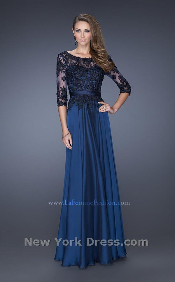 la femme 19144 navy/black