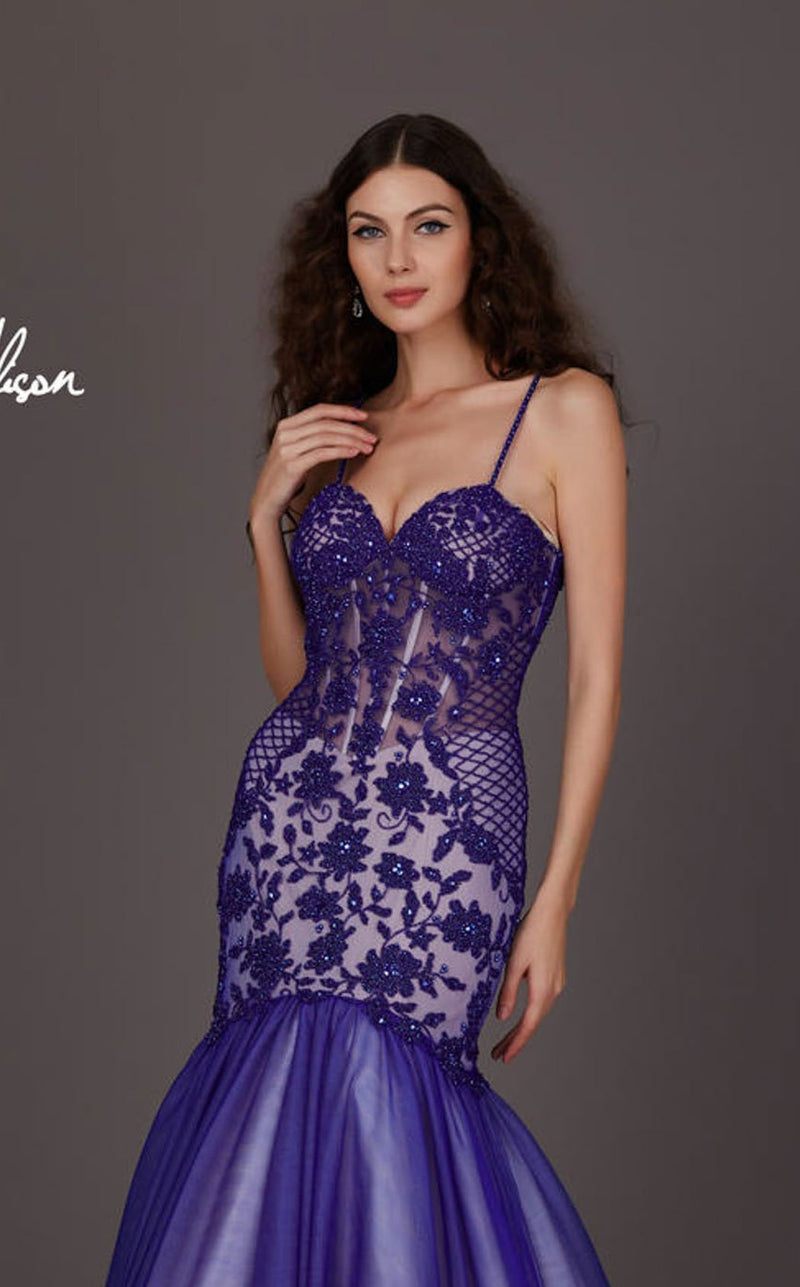 Angela and Alison 61060 Navy/Nude