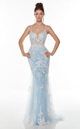 1 of 4 Alyce 61067 Diamond-White-Glacier-Blue