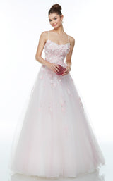 1 of 8 Alyce 61082 Pink-Diamond-White