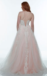 2 of 4 Alyce 61084 Diamond-White-Pink